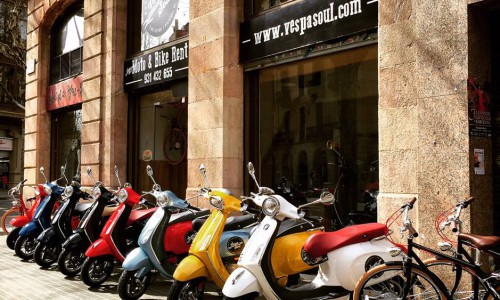Alquiler de motos en Barcelona